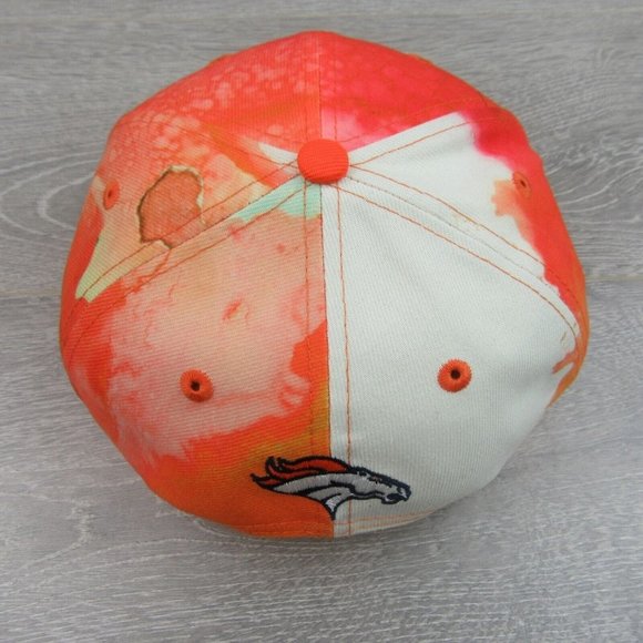 Denver Broncos New Era NFL 9FIFTY Snapback Hat Tie Dye One Size NEW - Picture 8 of 12